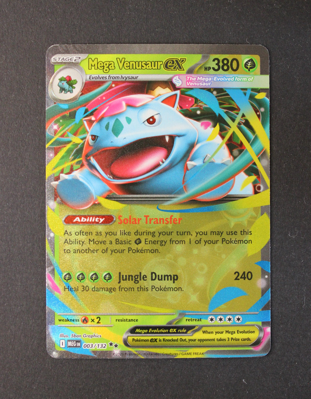 Mega Venusaur ex 003/132