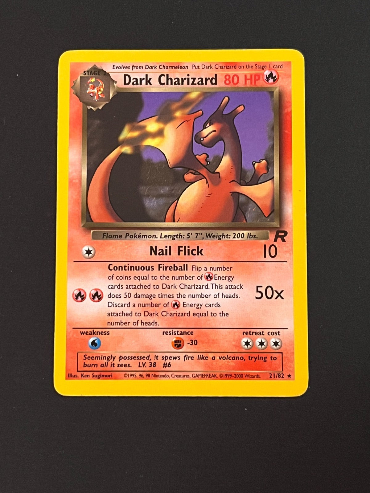 Dark Charizard 21/82 LP