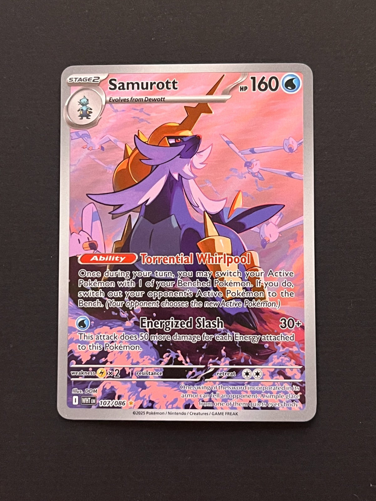Samurott 107/086 NM