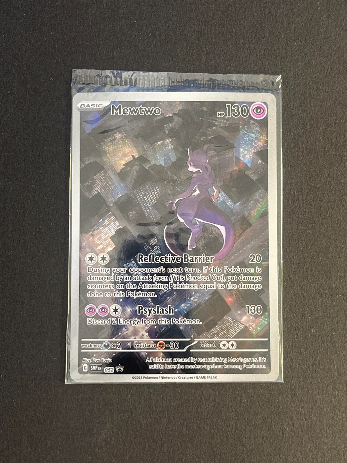 Mewtwo 052 Sv: Scarlet & Violet Promo Cards Holo