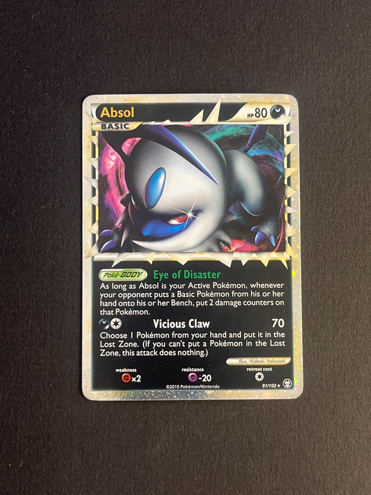 Absol (Prime) 91/102 Triumphant Holo